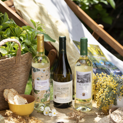 Vinos blancos de El Coto de Rioja para regalar y disfrutar con el buen tiempo